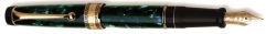 Aurora Optima Verde - Oro - Fountain Pen - Penna Stilografica